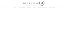 Desktop Screenshot of beelavish.com